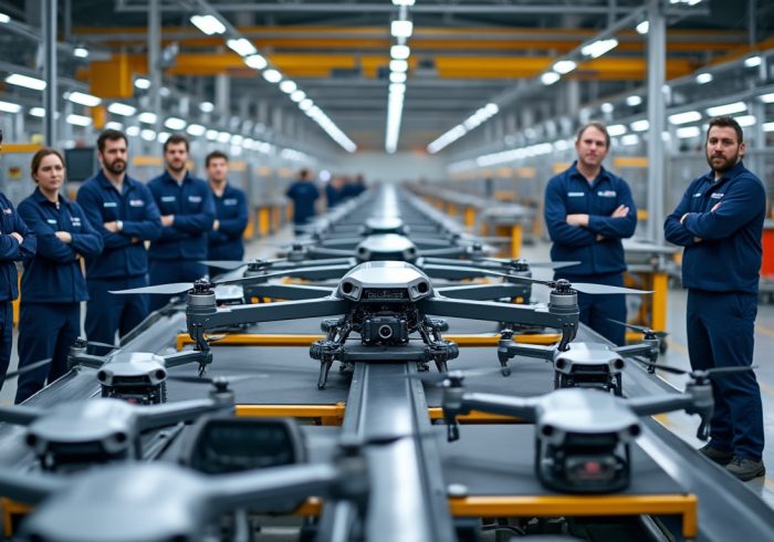 à sainte-florine, harmattan ai accélère la production de ses drones dans l’usine valeo, tandis que les salariés se mobilisent.