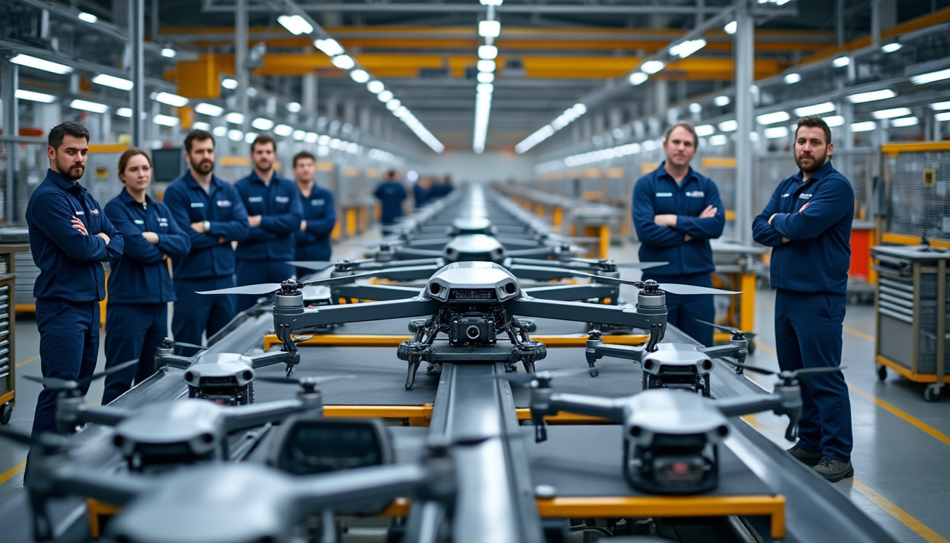 à sainte-florine, harmattan ai accélère la production de ses drones dans l’usine valeo, tandis que les salariés se mobilisent.