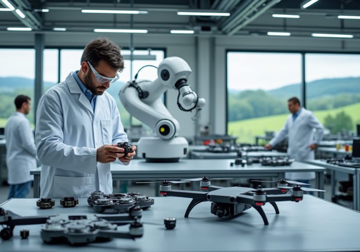 valeo choisit sainte-florine pour produire ses moteurs de drones, une décision qui met en lumière les ambitions industrielles du site.