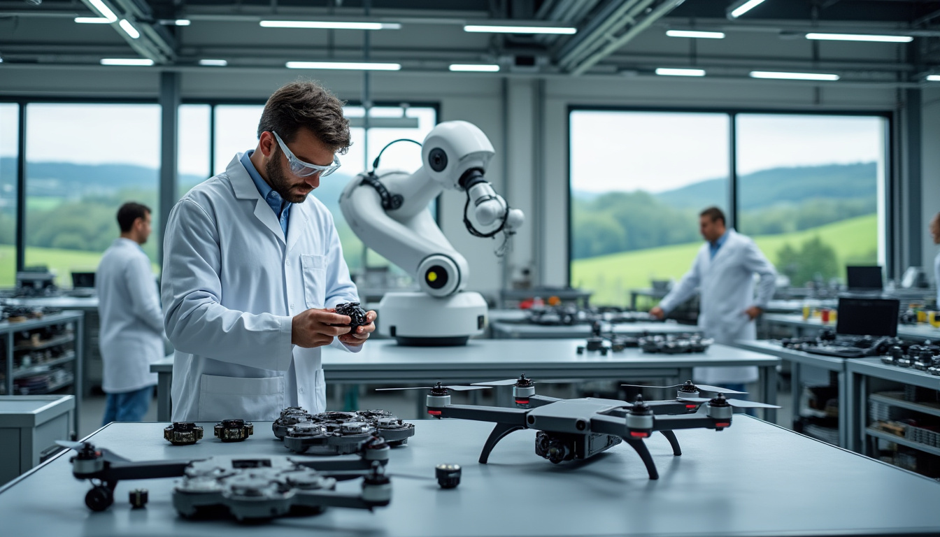 valeo choisit sainte-florine pour produire ses moteurs de drones, une décision qui met en lumière les ambitions industrielles du site.